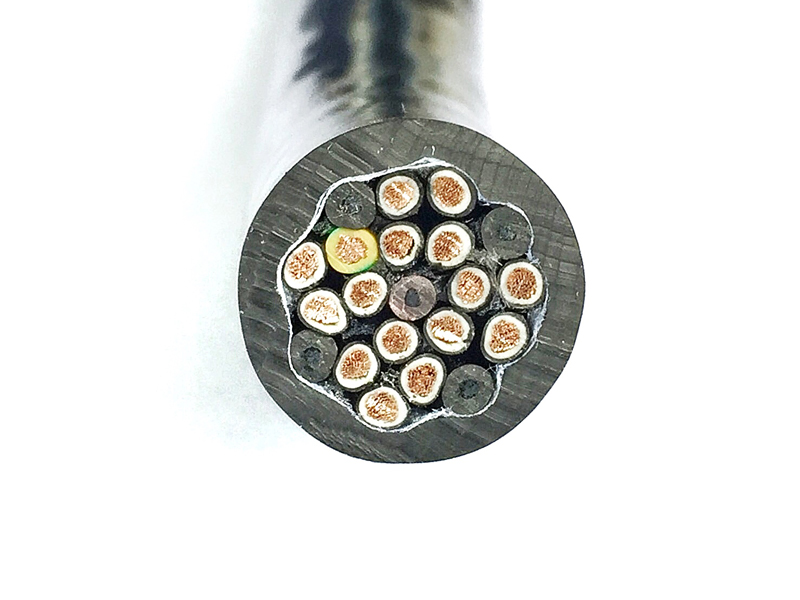 高度柔性耐弯拖链电缆16*0.75