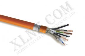 4X2.5+(2X1.0)P  移动安装伺服屏蔽电缆