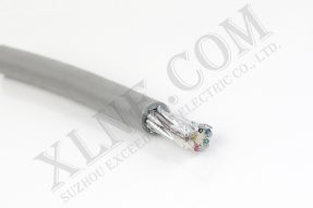 TRVVSP 6X2X0.2 中度单护套屏蔽拖链电缆